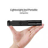 Трипод — монопод із пультом XT-10 чорний, фото 3