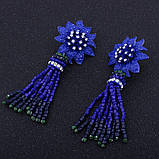 Сережки-пензля з бісеру Zara, фото 9