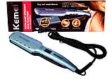 Випрямляч для волосся Kemei Km-9621, фото 3
