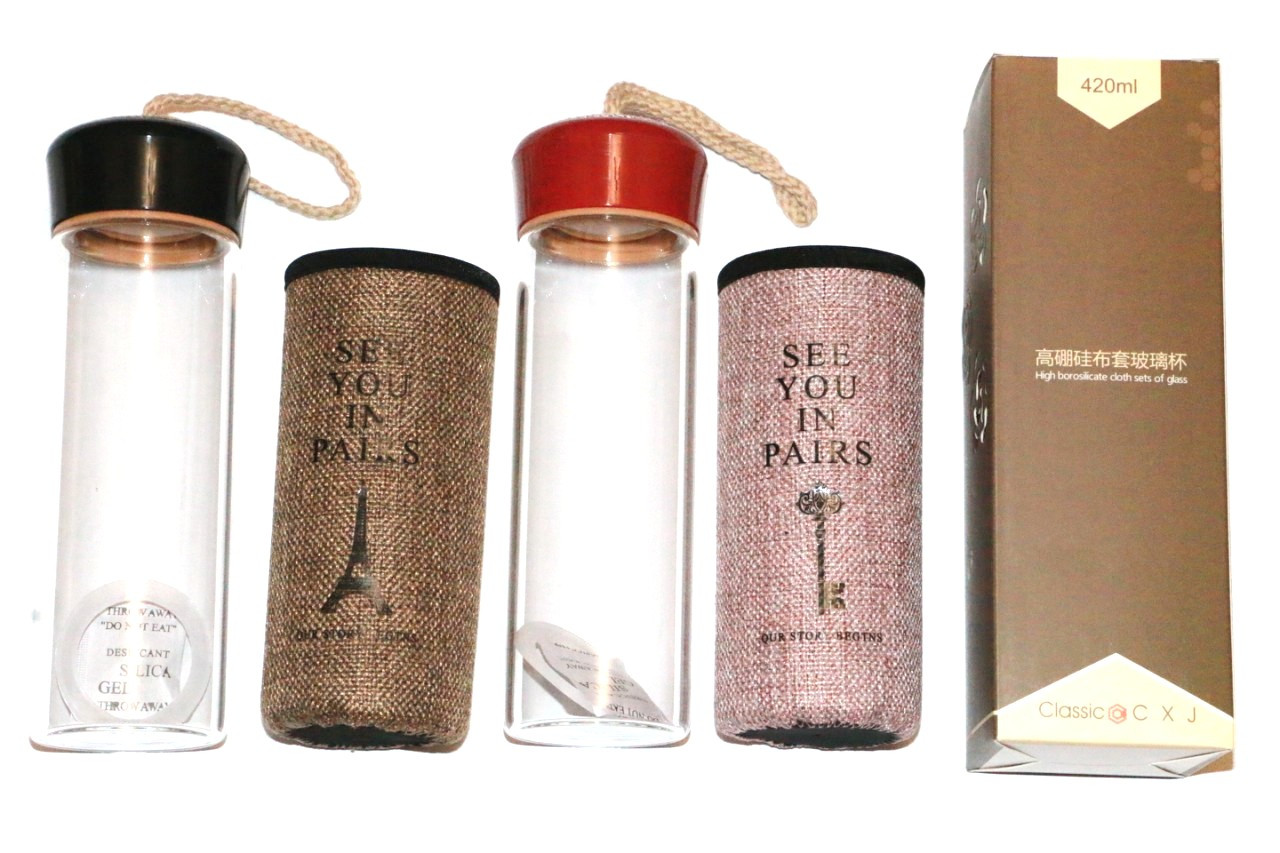 Дизайнерська пляшка "See You in Paris" 420ml, фото 1