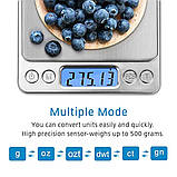 Кишенькові електронні ваги T500 Digital Jewelry Pocket Scale від 0,01 до 500 г., фото 6