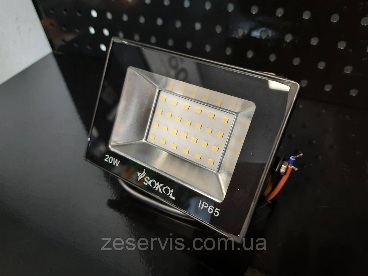 Прожектор LED-SLТ-20W Sokol, фото 1