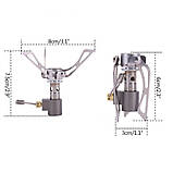 Туристичний газовий пальник BRS 3000T, фото 3