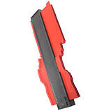 Вимірювальний інструмент, контурний манометр Wolfcraft Contour Gauge 250 мм., фото 4