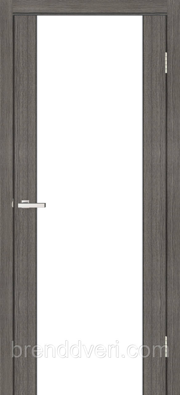 Двері міжкімнатні Cortex Gloss дуб ash triplex молочный