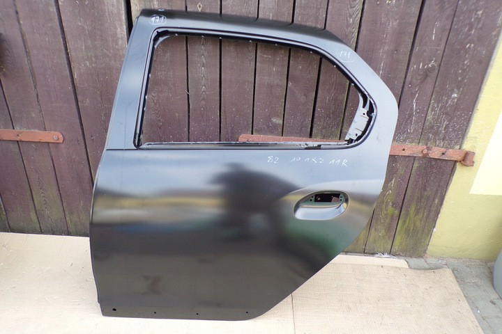 Двері задня ліва Renault Logan 2 (2017-...) Оригінал 821018211R (під молдинг) Двері задня ліва Логан 2, фото 1