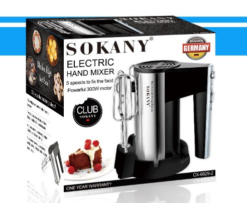 Міксер Sokany CX-6629-2, фото 1