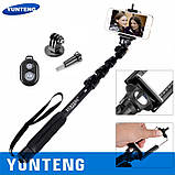 Штатив монопод оригінал Yunteng YT-2288+ (Yunteng YT-1288 + Yunteng YT-228) оригінал, фото 9