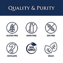 Enzyme Science PEA + Meriva Curcumin / ПЕА Пальмітоілетаноламід + куркумін Meriva 60 капсул BX170, фото 7