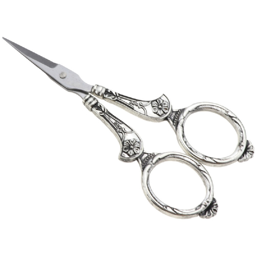 Ножиці для шиття та рукоділля "Вінтаж - 11" колір срібло (6261), фото 1