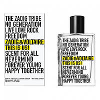 Оригинал Zadig & Voltaire This is Us 50 ml туалетная вода