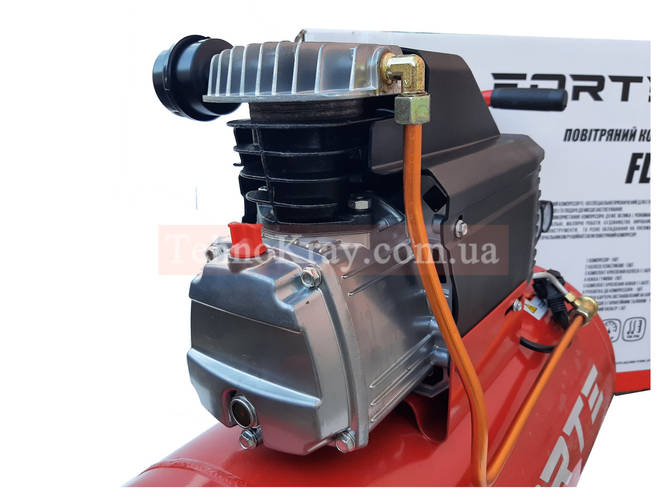 Поршневой компрессор воздушный 24 литра Forte FL-24 PROFI Электрический ...