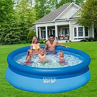 Надувний басейн INTEX EASY SET POOL 28120, інтекс 305 x 76 см