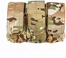 Тактичний підсумок під магазин M4 M16 AR-15 AK потрійний закритий (вміщує 2 магазини в ряд)