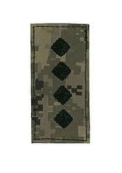 Погон ЗСУ Капітан 10х5 см