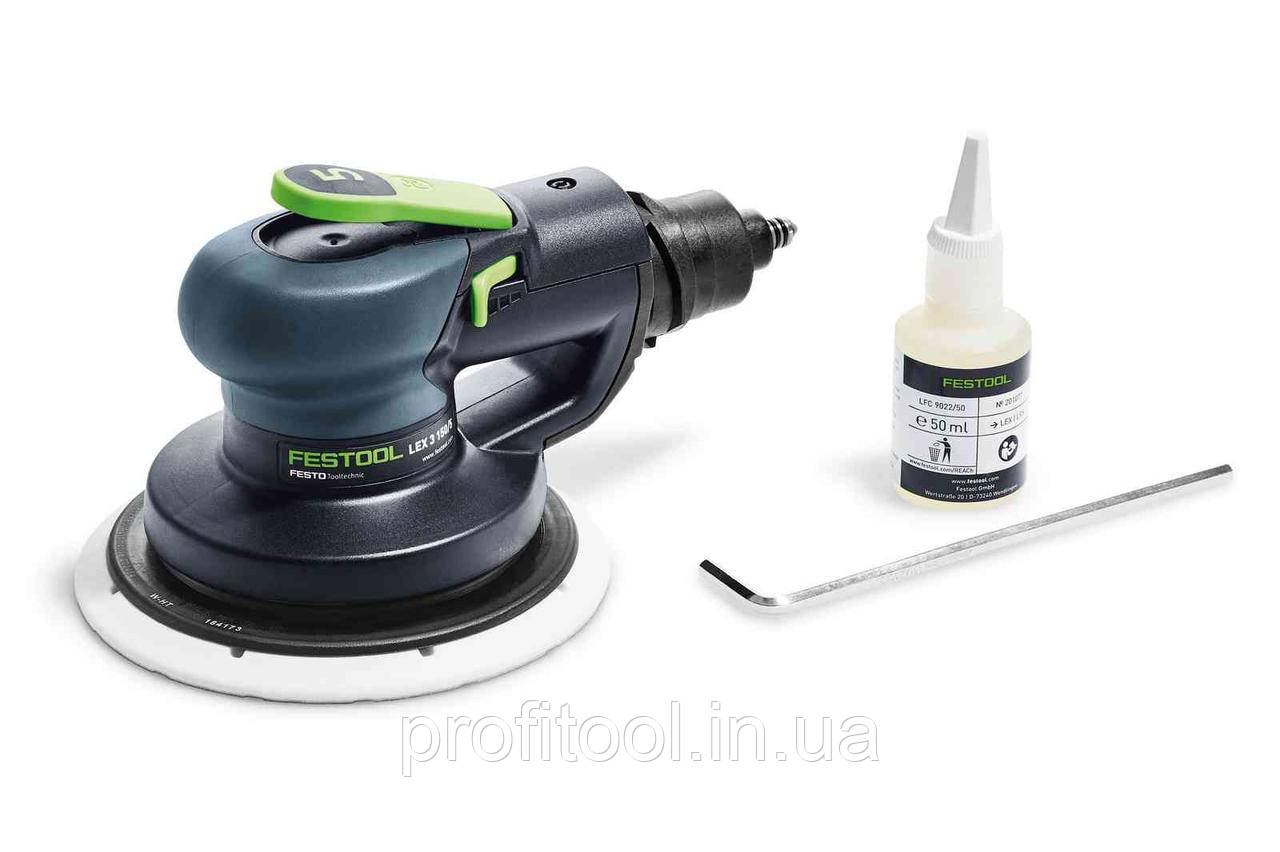 FESTOOL Пневматична ексцентрикова шліфувальна машинка LEX 3 150/5 575081