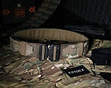 Тактичний ремінь KRYDEX з внутрішнім ременем та підкладкою для спини, фото 2