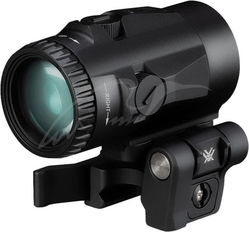 Магніфер Vortex Micro V3XM з відкидним кріпленням на планку Пікатінні, фото 1