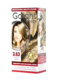 Стійка крем фарба для волосся Galant Image, 3.63 темно попелясто русявий, Галант, 115 мл