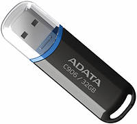 USB накопичувач ADATA C906 32GB USB 2.0 Black (AC906-32G-RBK)