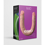 Двухсторонний фаллоимитатор "FLEX&FIX" EGZO DL003F, фото 2