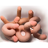 Двухсторонний фаллоимитатор "FLEX&FIX" EGZO DL003F, фото 3