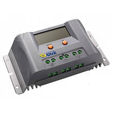 Контролер заряду від сонячних панелей Altek P40A 12/24В USB, LCD
