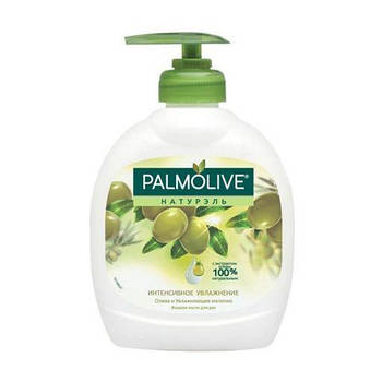 Рідке мило Palmolive, 300 мл. з екстрактом Оливи та зволожувального молочка