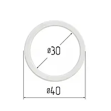 Протекторне термокільце для натяжних стель - діаметр 30 мм (зовнішній 39,6 мм)