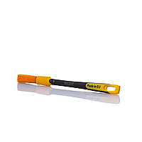 Щетка для стайлинга авто Work Stuff Detailing Brush Rubber Albino Orange 16мм WS026 205502