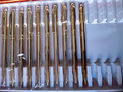 Ручка подарункова поворотна металева синя арт. 211 В