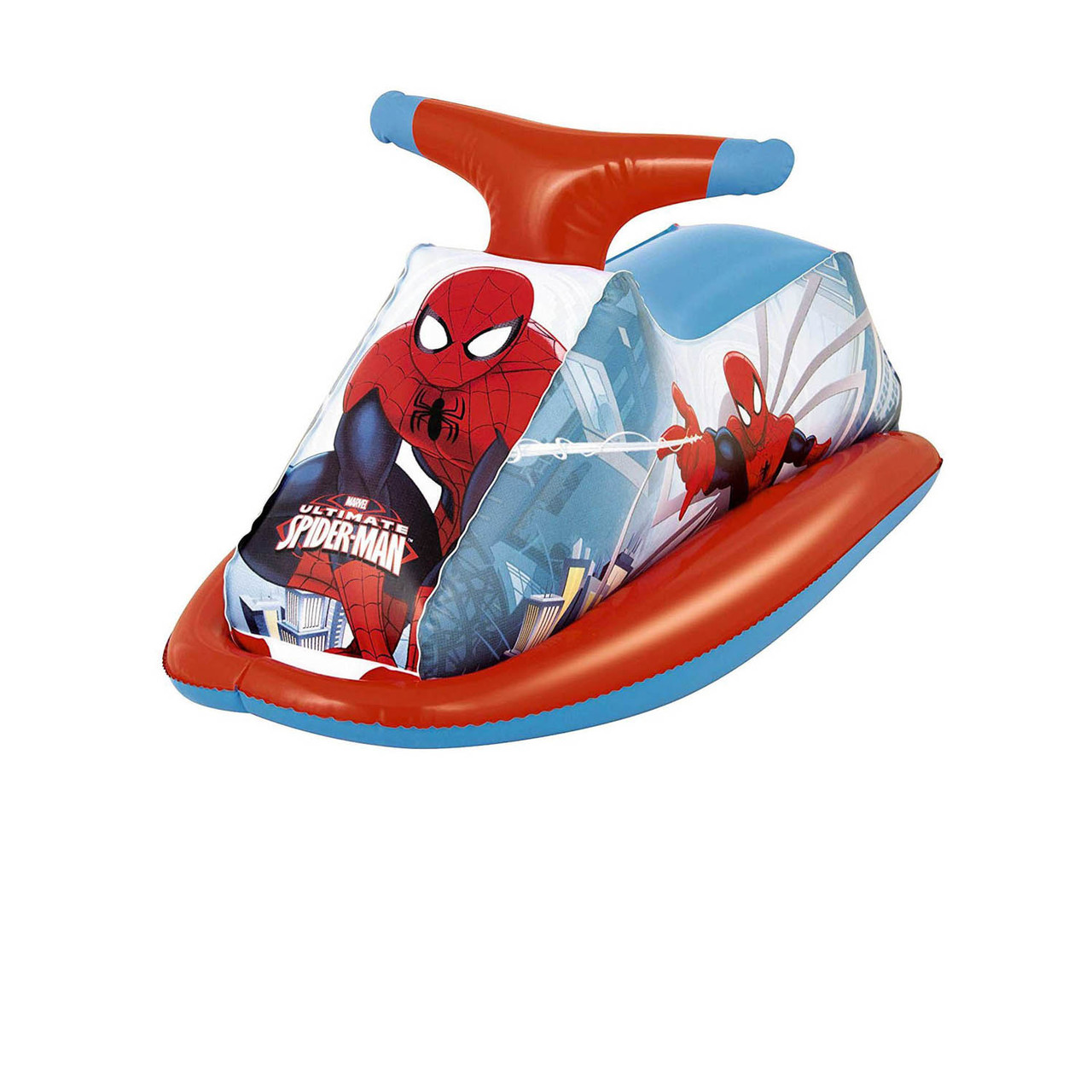 Дитячий надувний пліт для катання Bestway 98012 «Спайдер Мен, Людина-павук», 89 х 46 см
