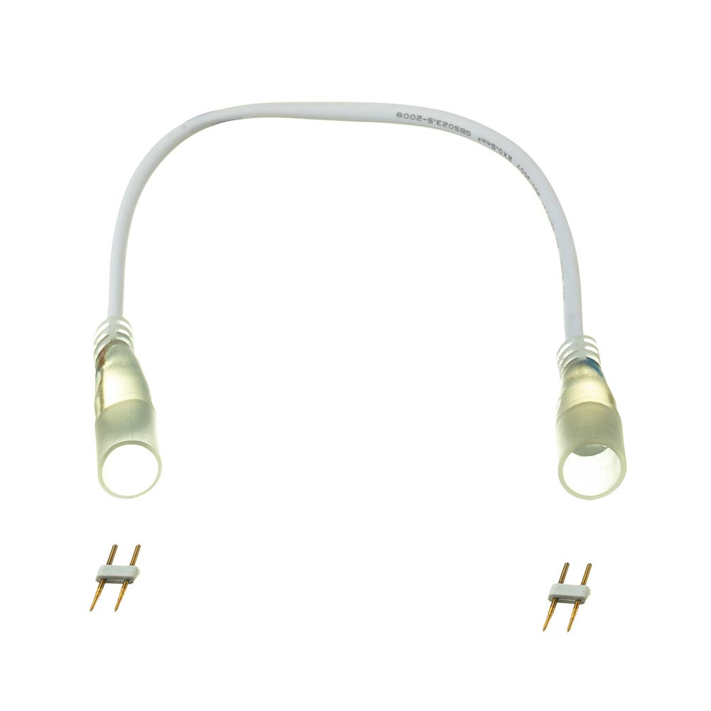 Конектор 2pin з дротом для з'єднання відрізків круглого неону LED NEON ROUND