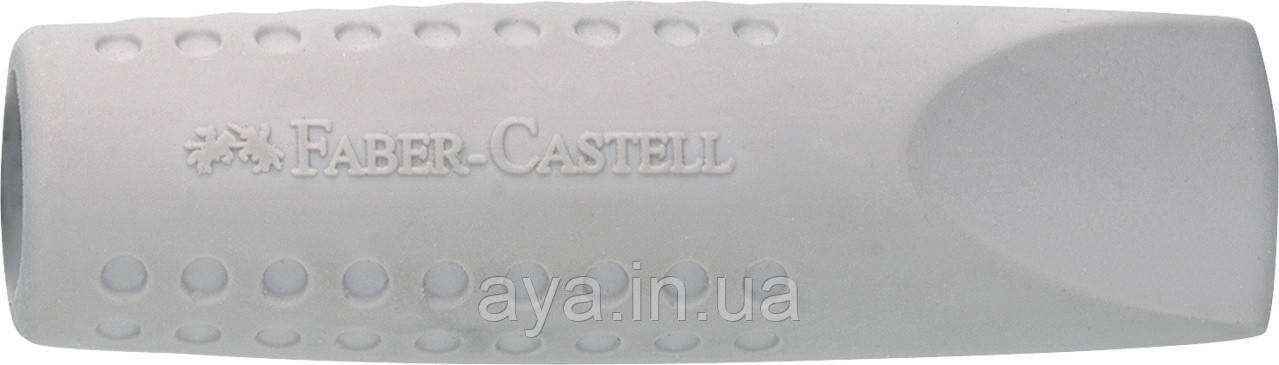 Гумка - ковпачок для товстого олівця Faber-Castell Grip 2001 eraser cap Jumbo, Сірий