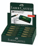 Гумка вінілова Faber-Castell Dust-Free (темно-зелений) 587122, фото 3