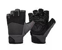 Перчатки Helikon Half Finger Mk2 Black / Shadow Grey Размер L 020332