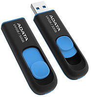 USB накопитель ADATA UV128 32GB USB 3.2 Black (AUV128-32G-RBE)