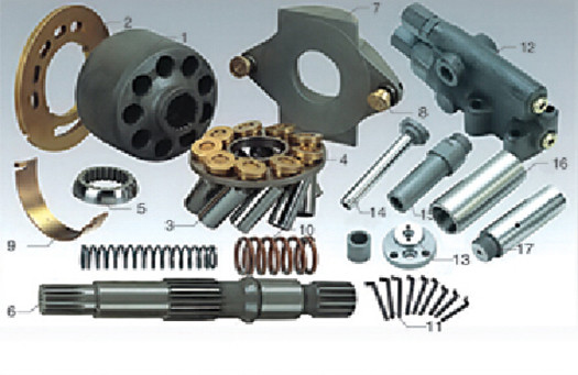 Ремонт гідронасосів A4VG,A6VM,A10VG на навантажувачі і обприскувачі