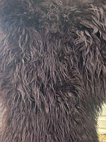 Волосся ісландської вівці на шкірці. Од. вимірювання 5*10 см Довжина волосся 14-20 см.