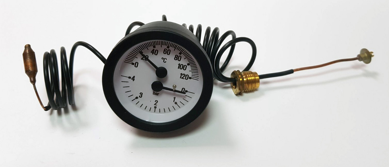 Манометр Cewal для газових котлів підлогових Protherm Buderus Junkers Bosch Viadrus 0020053452-analog