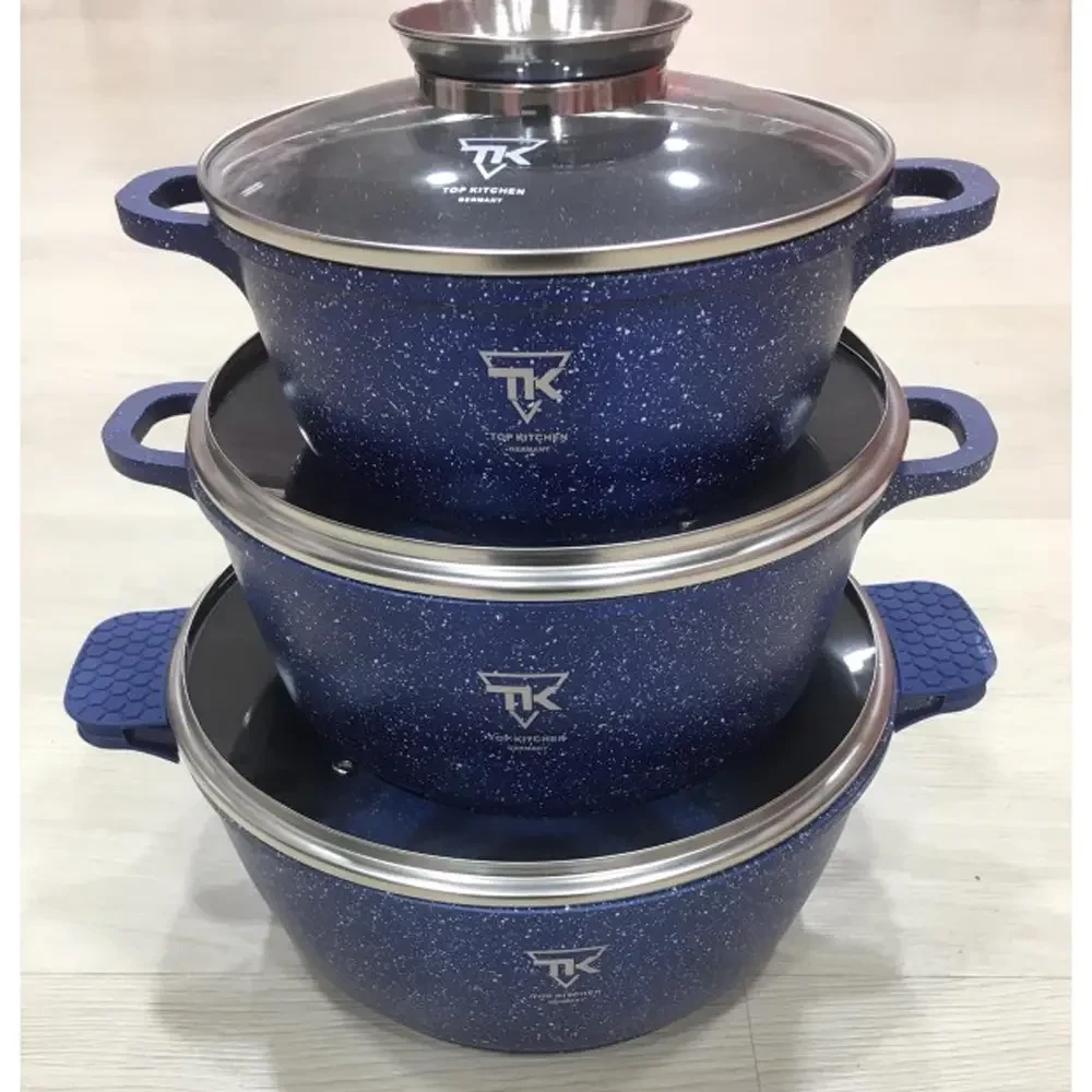 Набір каструль з гранітним покриттям Top Kitchen TK00021