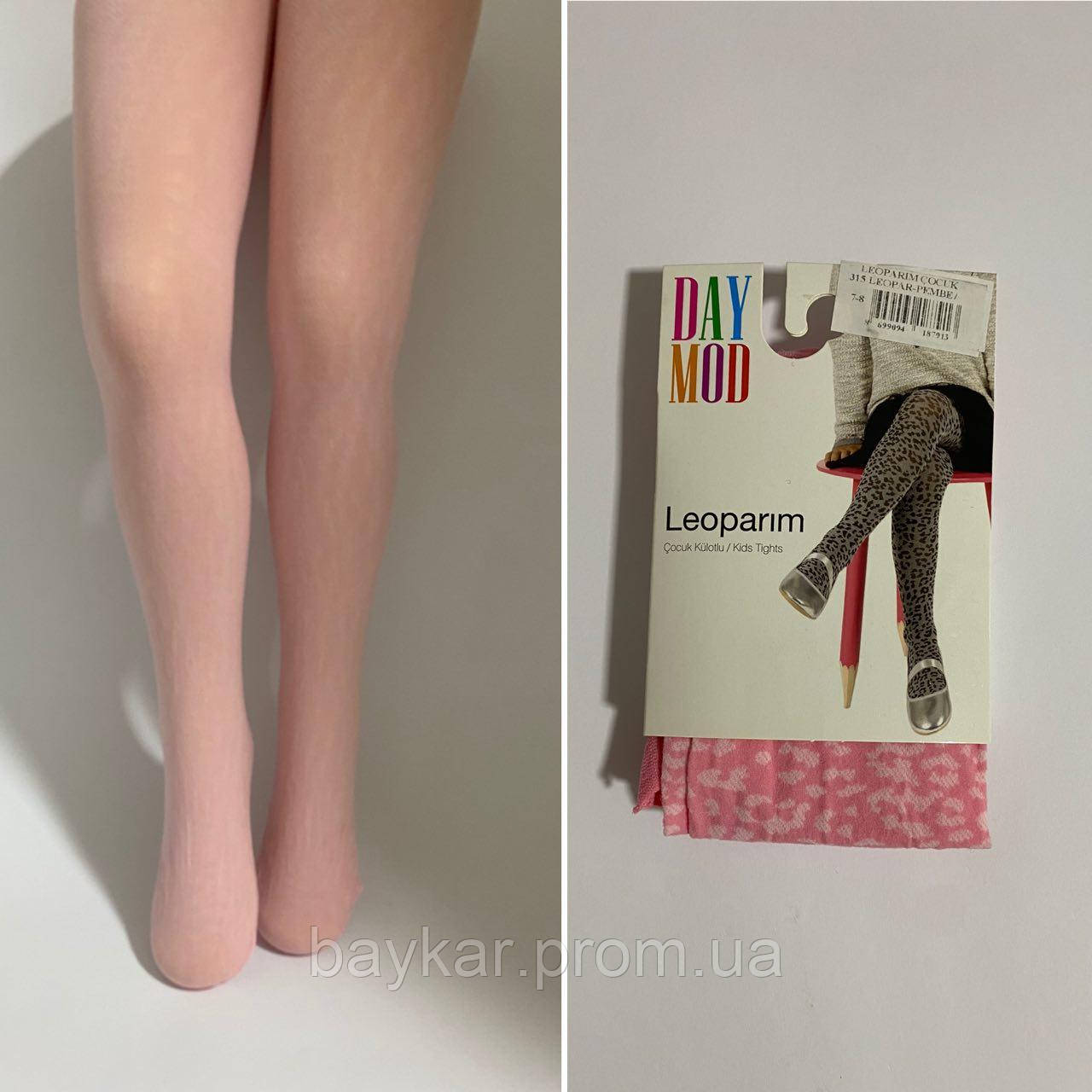 Капроновые колготки для девочки розовые Day Mod Арт 2122062 9-10 132 ...