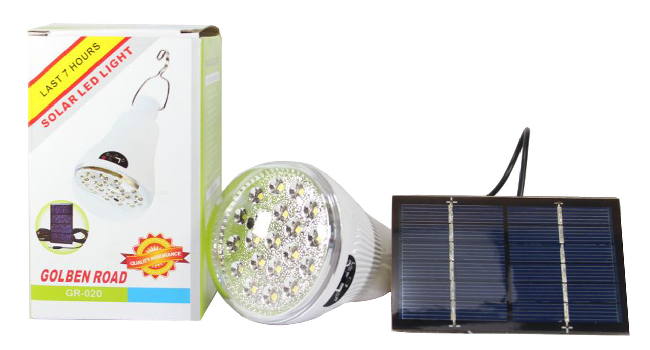 Ліхтар LED Світильник GR-020 + сонячна панель