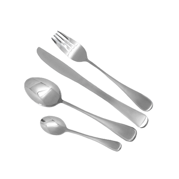 Набір столових приладів Maestro MR-1522-24 з нержавіючої сталі на 6 персон | Фраже 24 предмети Маестро
