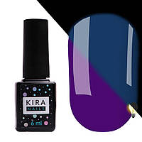 Гель-лак Kira Nails FLUO № 009 (фиолетовый, флуоресцентный), 6 мл