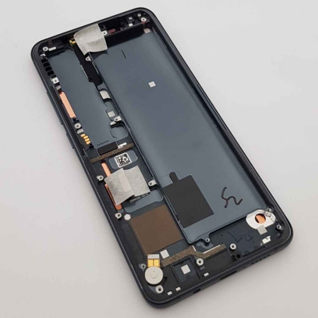 Дисплей Xiaomi Mi Note 10, Mi Note10 Lite AMOLED модуль сірий Сервісний оригінал новий