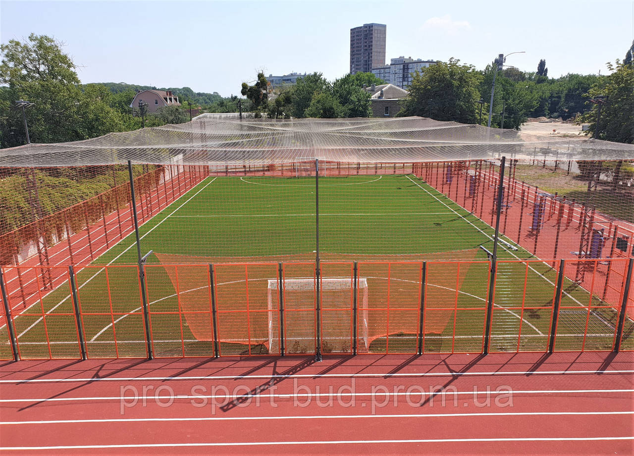 Строительство футбольного поля под ключ Универсальная площадка 18х30 Покрытие Искусственная трава 20 мм - фото 8 - id-p1630047421