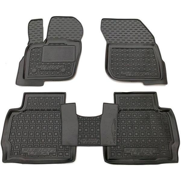 Резінові килимки в салон Ford Fusion 2017-, фото 1