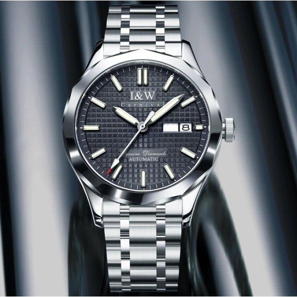 Чоловічий кварцовий годинник Carnival Carbon