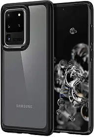 Чохол Spigen для Samsung Galaxy S20 Ultra — Ultra Hybrid, Matte Black